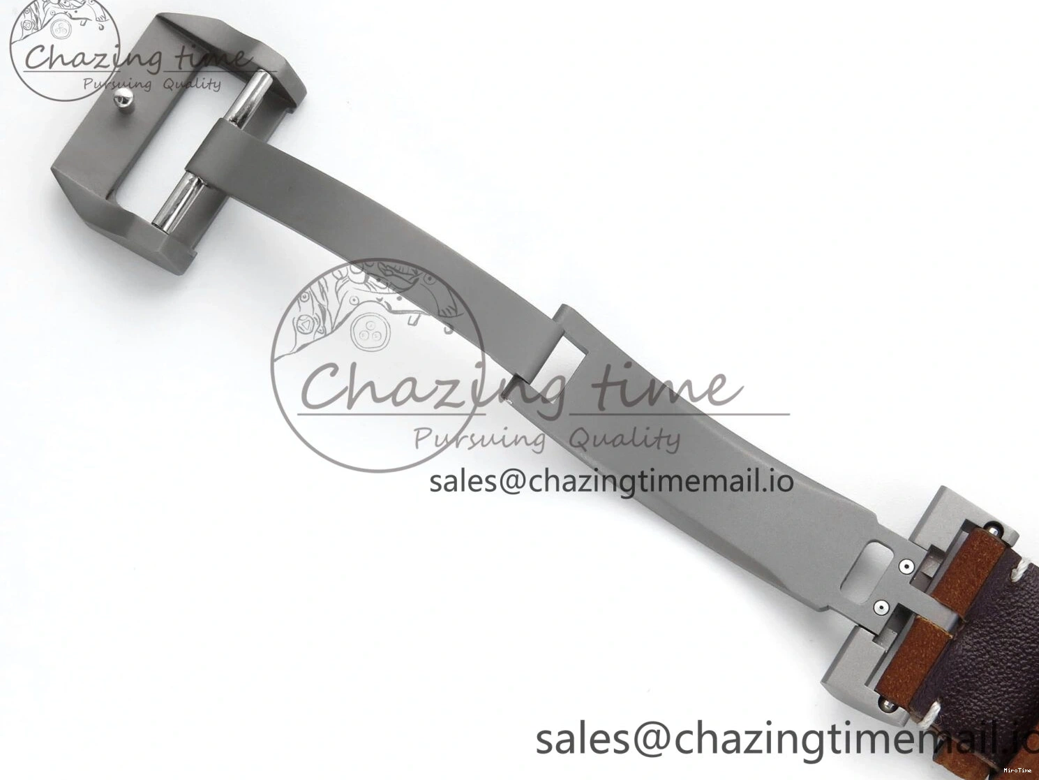 MIROTIME 0415 Big Pilot IW329701 M+F 1:1 Best Edition Black Dial on Brown Leather Strap MY RelaxedFit 7005